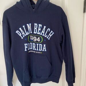 Unisex size small “palm beach” sweatshirt
